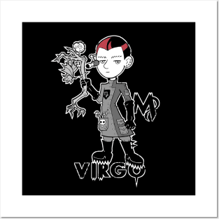 Creepy Cute Zodiac - Virgo 2.0 Posters and Art